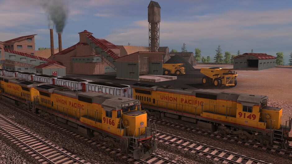 สกรีนช็อตจาก Trainz Railroad Simulator 2022: Union Pacific GE C40-8 (รูปที่ 3)