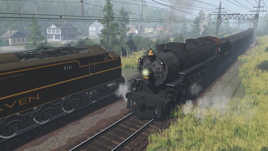 สกรีนช็อตจาก Trainz Railroad Simulator 2022: Coalmint Mountains Railroad (รูปที่ 5)