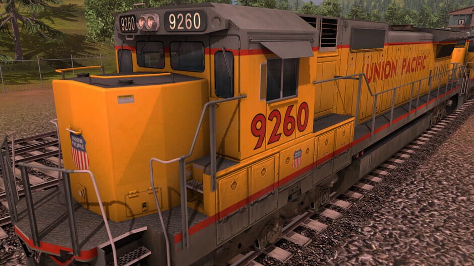 สกรีนช็อตจาก Trainz Railroad Simulator 2022: Union Pacific GE C40-8 (รูปที่ 2)