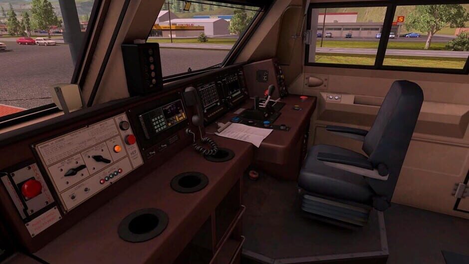 สกรีนช็อตจาก Trainz Railroad Simulator 2022: Amtrak P42DC - Phase V (รูปที่ 4)