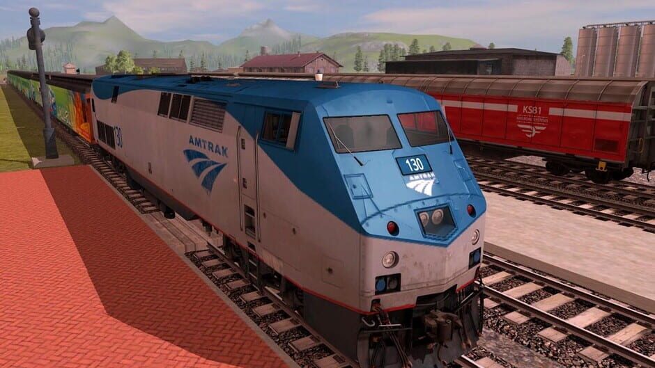 สกรีนช็อตจาก Trainz Railroad Simulator 2022: Amtrak P42DC - Phase V (รูปที่ 6)