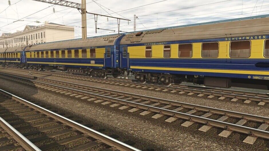 สกรีนช็อตจาก Trainz Railroad Simulator 2022: RZD-UZ-RIC Wagons Praha (รูปที่ 5)