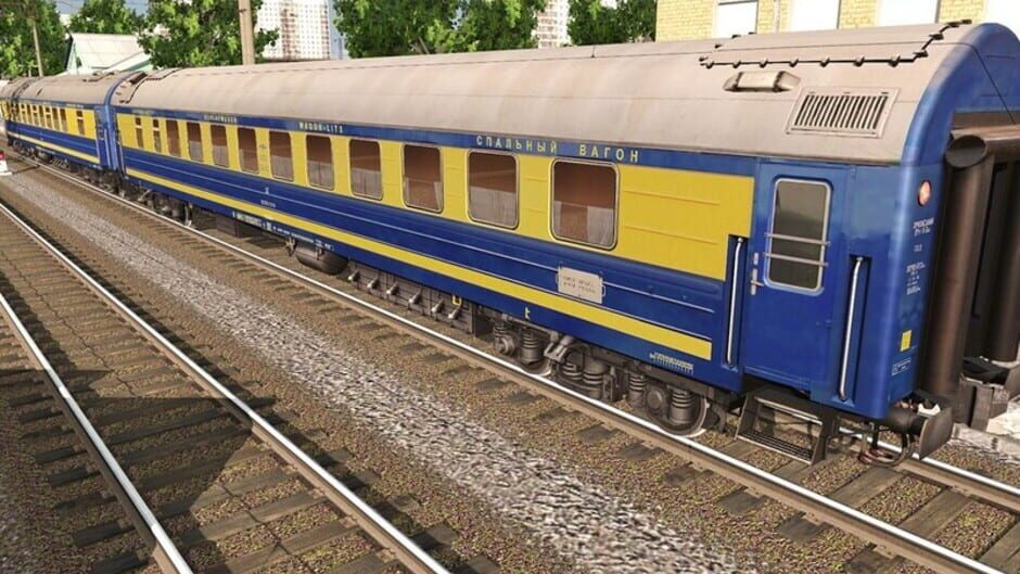 สกรีนช็อตจาก Trainz Railroad Simulator 2022: RZD-UZ-RIC Wagons Praha (รูปที่ 2)