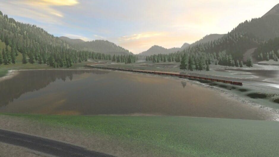 สกรีนช็อตจาก Trainz Plus: Canadian Rocky Mountains Baker Crk to West of Calgary (รูปที่ 6)