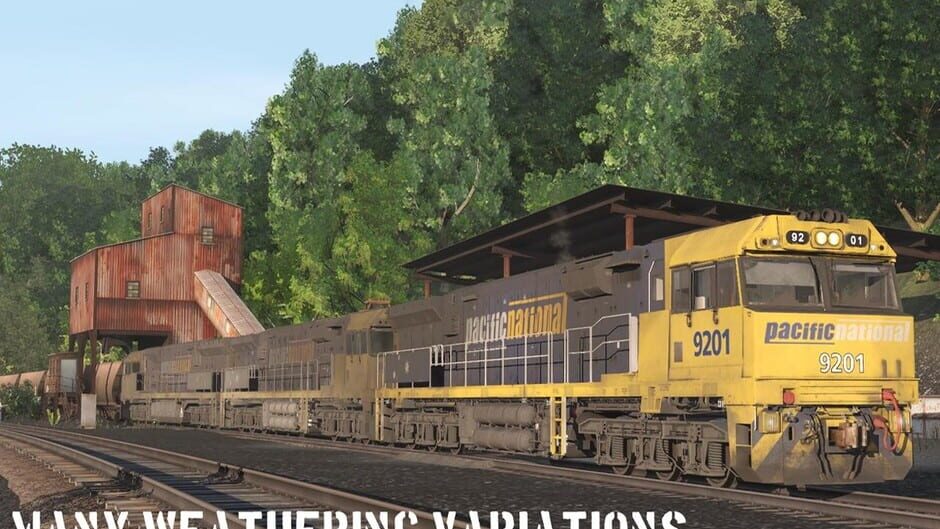 สกรีนช็อตจาก Trainz Plus: Pacific National 92 and 93 Class Locomotives (รูปที่ 2)