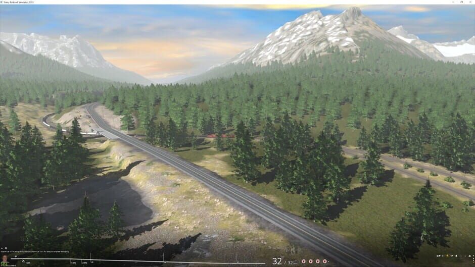 สกรีนช็อตจาก Trainz Plus: Canadian Rocky Mountains Ottertail to Castle Jct (รูปที่ 3)