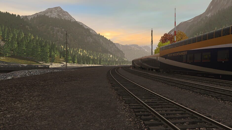 สกรีนช็อตจาก Trainz Plus: Canadian Rocky Mountains Ottertail to Castle Jct (รูปที่ 6)