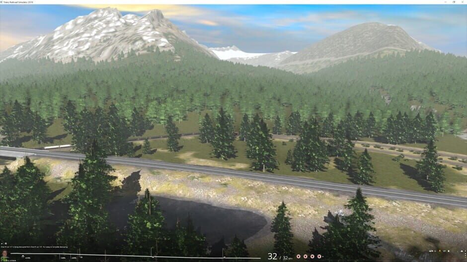 สกรีนช็อตจาก Trainz Plus: Canadian Rocky Mountains Ottertail to Castle Jct (รูปที่ 10)
