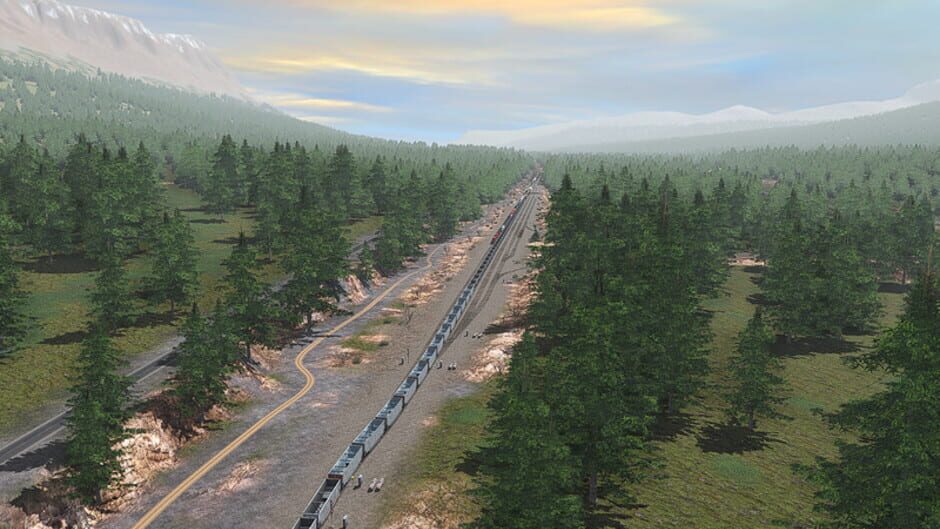 สกรีนช็อตจาก Trainz Plus: Canadian Rocky Mountains Ottertail to Castle Jct (รูปที่ 4)