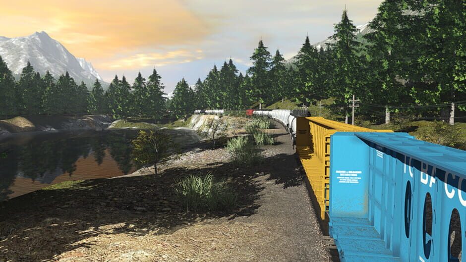 สกรีนช็อตจาก Trainz Plus: Canadian Rocky Mountains Ottertail to Castle Jct (รูปที่ 9)