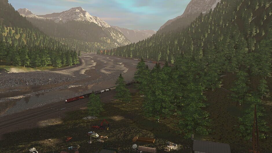 สกรีนช็อตจาก Trainz Plus: Canadian Rocky Mountains Ottertail to Castle Jct (รูปที่ 8)