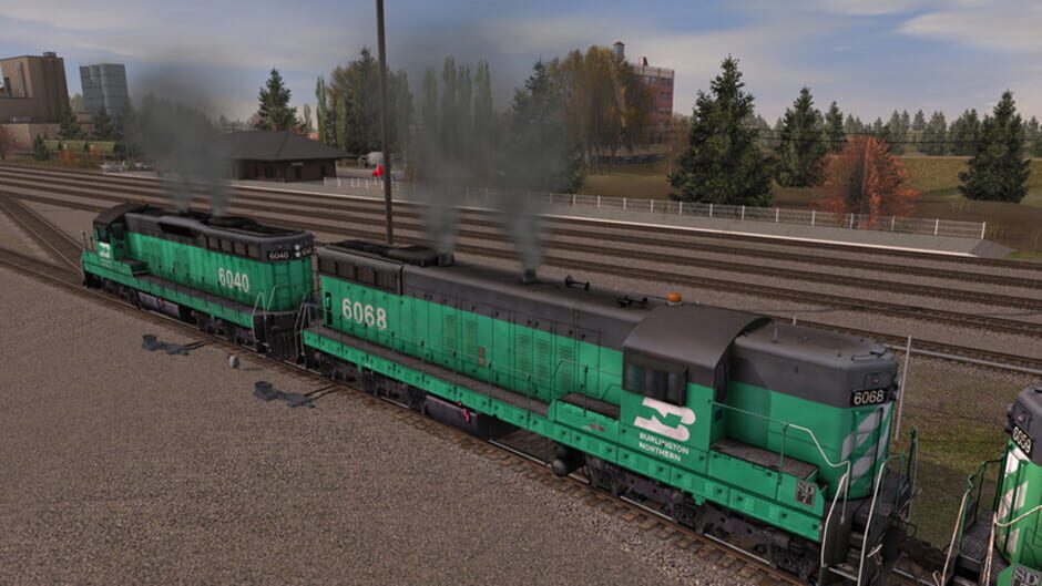 สกรีนช็อตจาก Trainz Plus: Legacy of the Burlington Northern II (รูปที่ 12)
