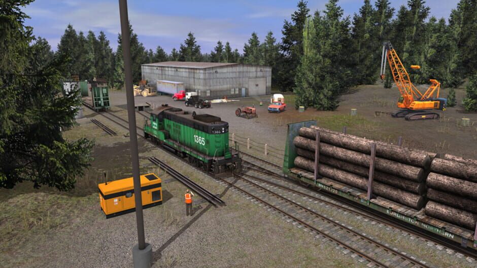 สกรีนช็อตจาก Trainz Plus: Legacy of the Burlington Northern II (รูปที่ 11)