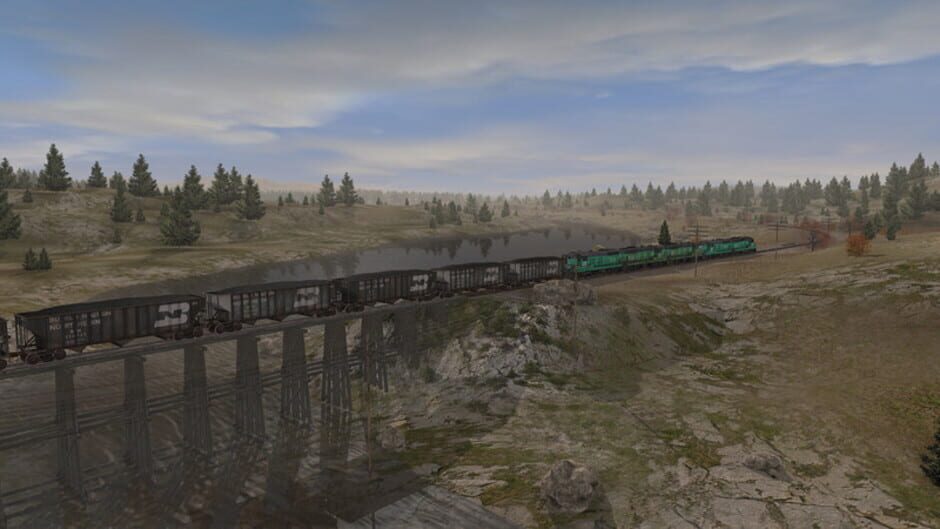 สกรีนช็อตจาก Trainz Plus: Legacy of the Burlington Northern II (รูปที่ 6)