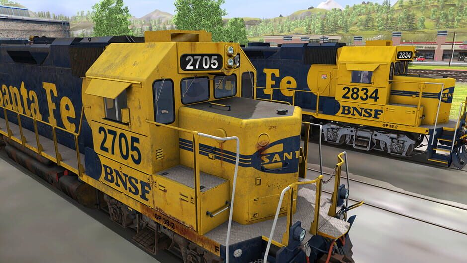 สกรีนช็อตจาก Trainz Plus: ATSF GP38-2 Santa FE (รูปที่ 4)