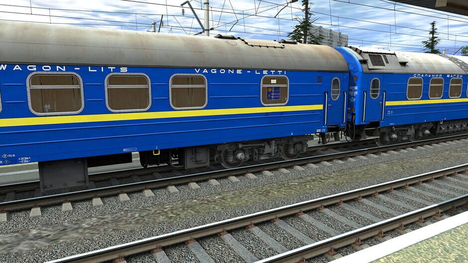 สกรีนช็อตจาก Trainz Plus: RZD-UZ-RIC Wagons (รูปที่ 8)