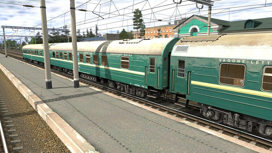 สกรีนช็อตจาก Trainz Plus: RZD-UZ-RIC Wagons (รูปที่ 6)