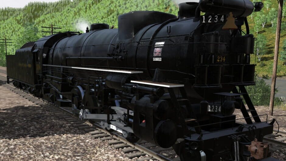 สกรีนช็อตจาก Trainz Plus: Chesapeake & Ohio K3-K3a 2-8-2 (รูปที่ 3)