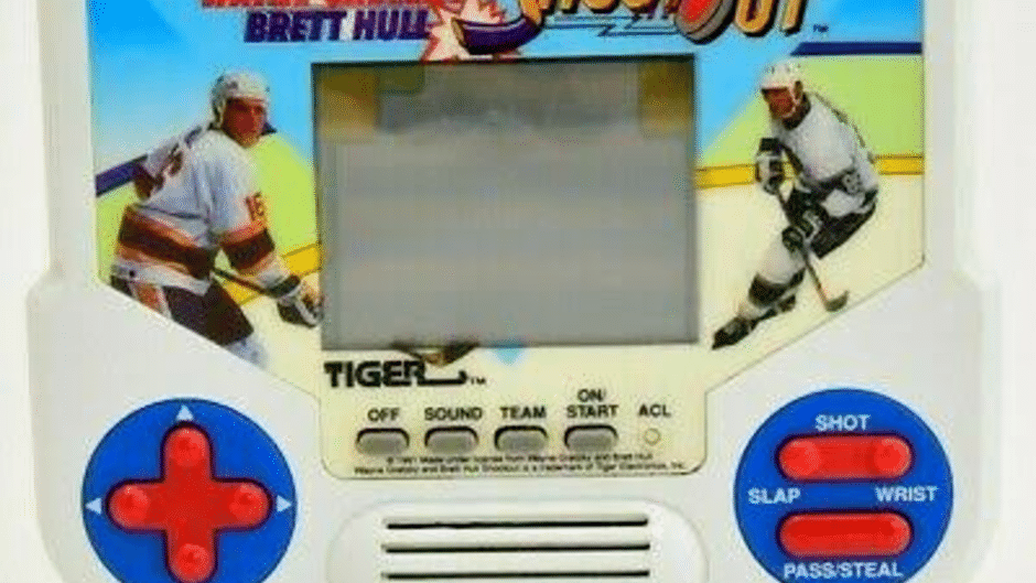 Wayne Gretzky and Brett Hull Shootout Hockey Screenshot