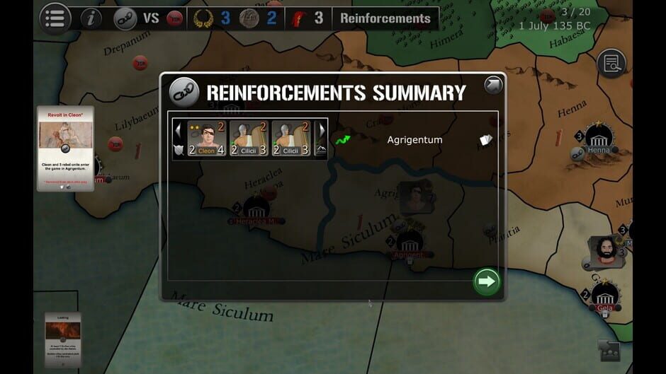 สกรีนช็อตจาก Wars Across the World: Eunus 133 (รูปที่ 3)