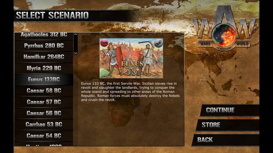 สกรีนช็อตจาก Wars Across the World: Eunus 133 (รูปที่ 4)