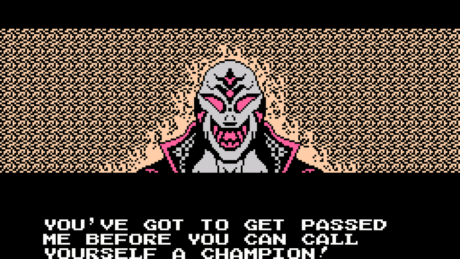 Tecmo World Wrestling Screenshot