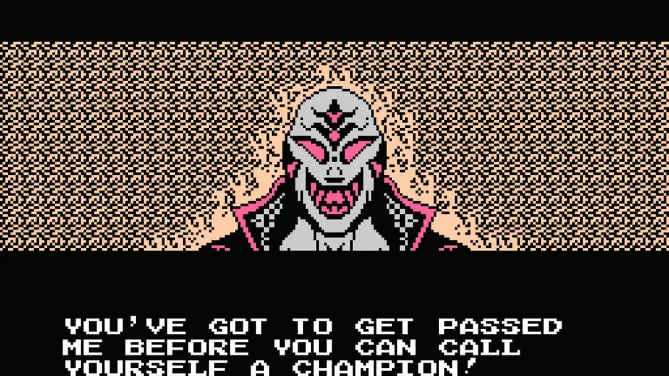 Skärmbild 1 från Tecmo World Wrestling