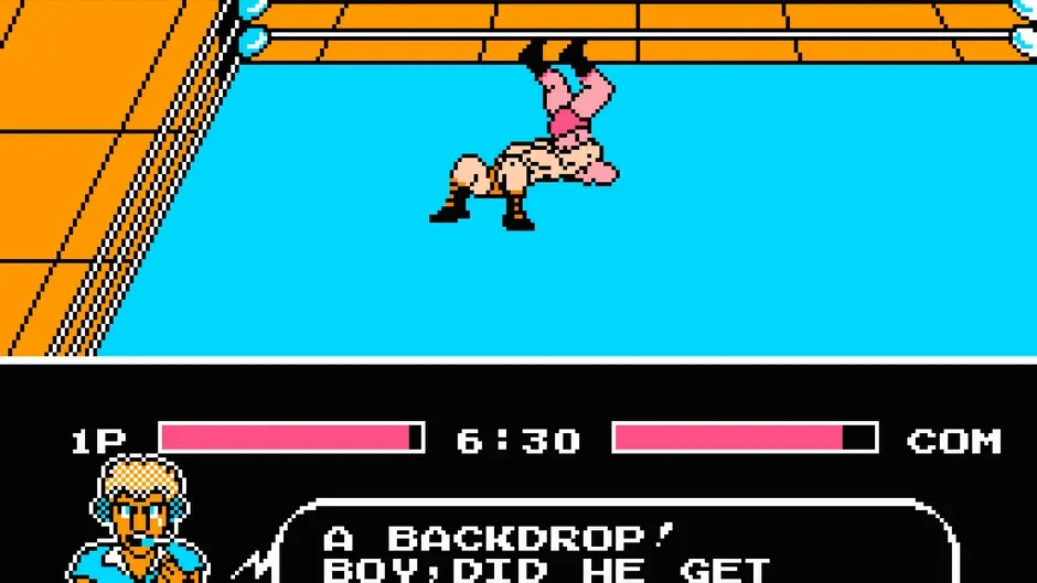 Skärmbild 3 från Tecmo World Wrestling