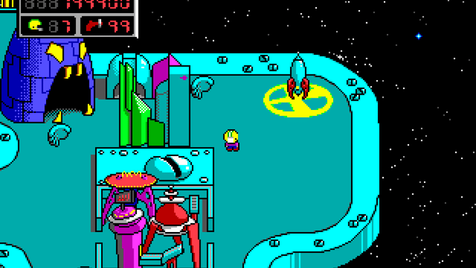 Commander Keen in Aliens Ate My Baby Sitter! Screenshot