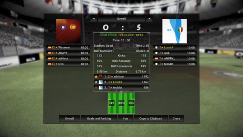 Soccer Online: Ball 3D Screenshot