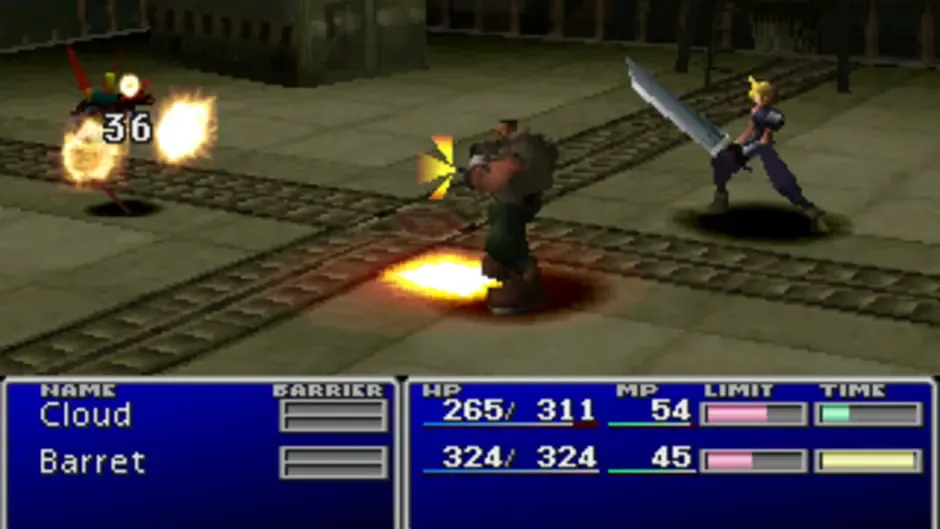 Final Fantasy VII, captura de tela 4