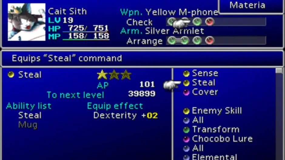 Final Fantasy VII, captura de tela 2
