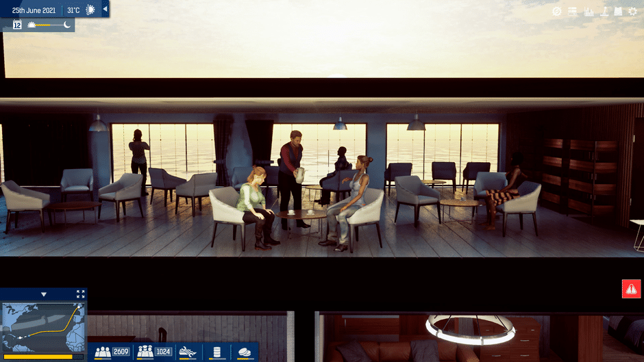 Cruise Ship Manager Screenshot