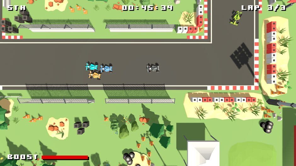 Formula Bit Racing DX Screenshot