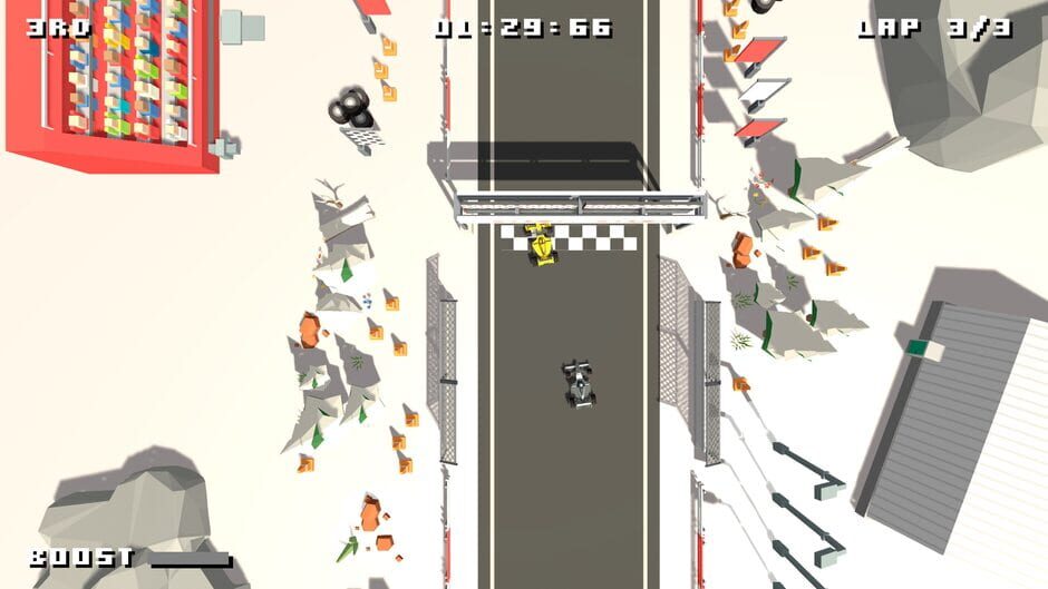 Formula Bit Racing DX Screenshot