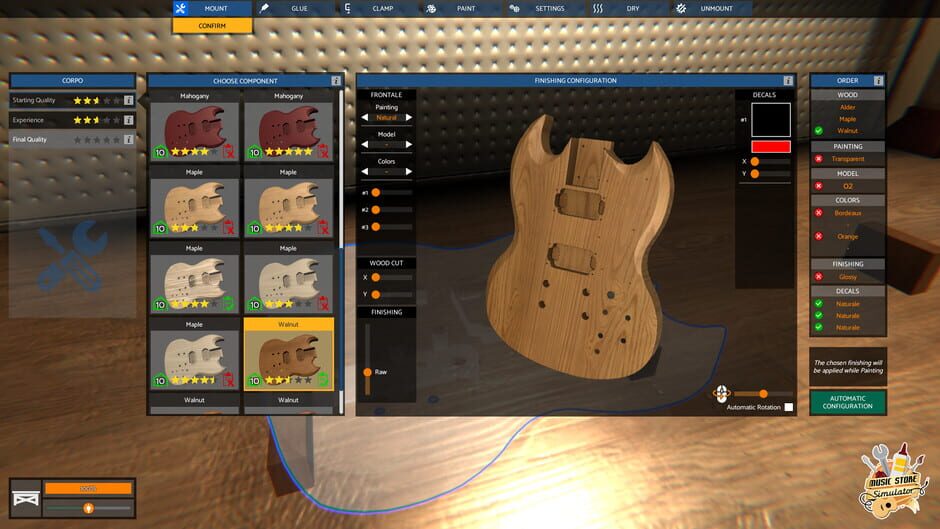 Music Store Simulator Screenshot