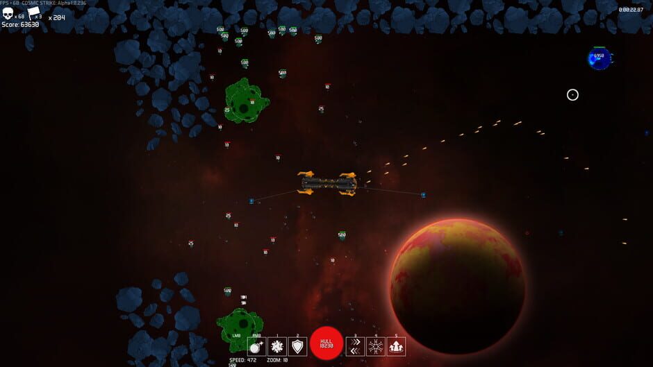 Cosmic Strike: The Last Sub Sector Screenshot