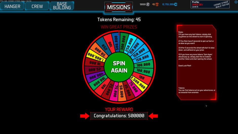 Cosmic Strike: The Last Sub Sector Screenshot