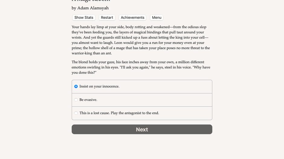 A Mage Reborn Screenshot