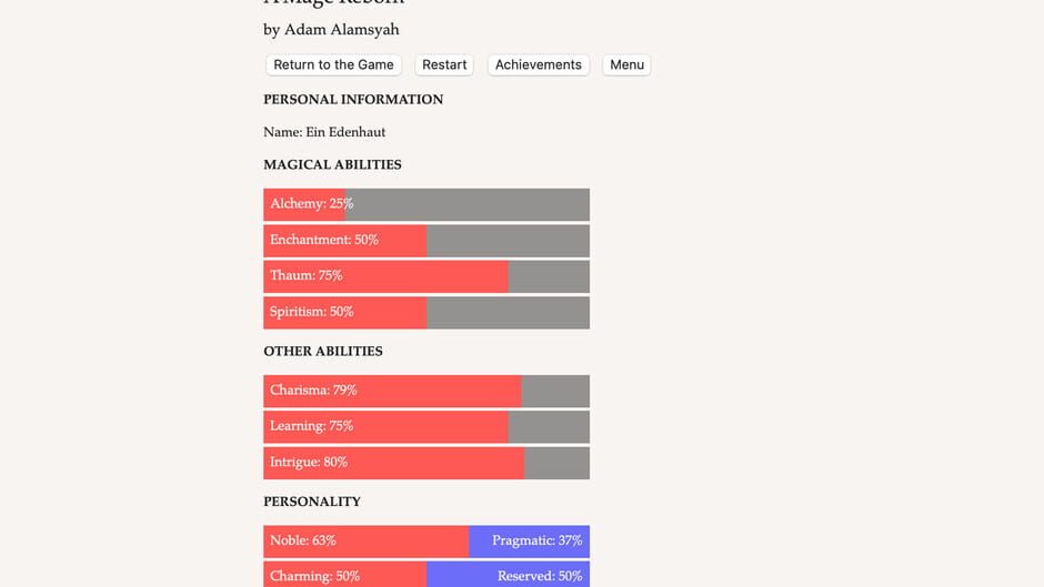 A Mage Reborn Screenshot