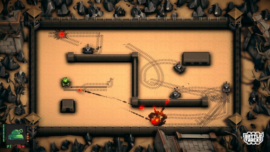 Battle Tracks Screenshot