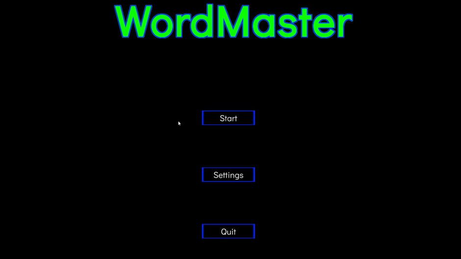WordMaster Screenshot