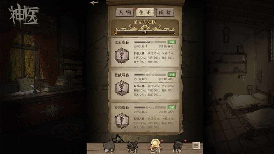 Dr. Chatelet: Faith Screenshot