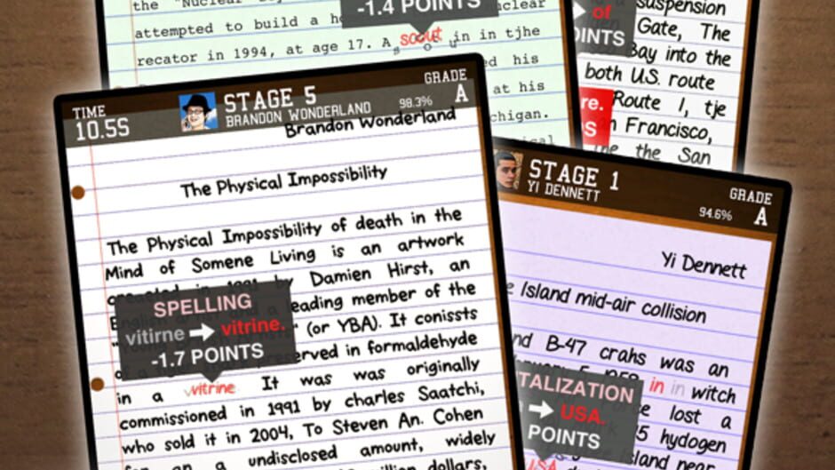 The Grading Game screenshot