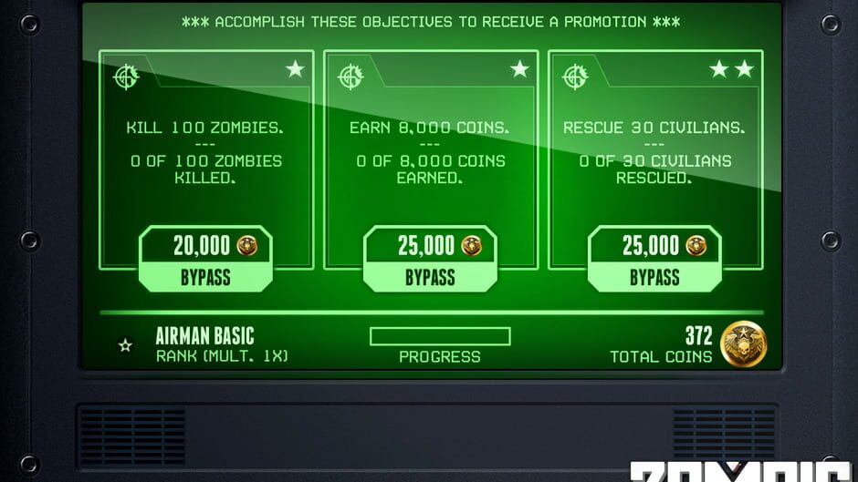 สกรีนช็อตจาก Zombie Gunship (รูปที่ 12)