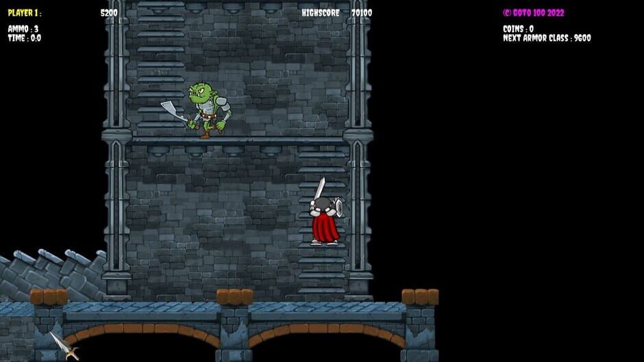 Devils 'n Dragons Arcade Screenshot