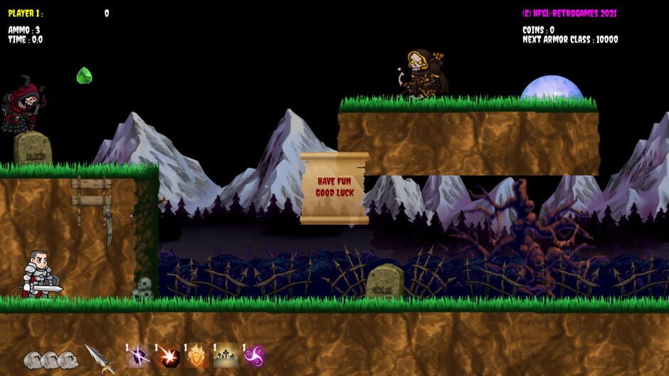 Devils 'n Dragons Arcade Screenshot