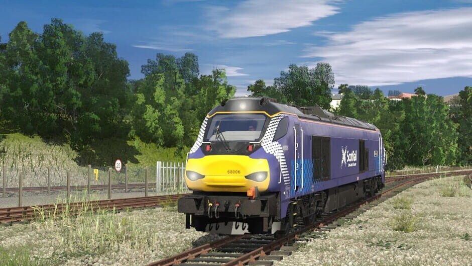 สกรีนช็อตจาก Trainz Railroad Simulator 2022: Pro Train - Class 68 ScotRail (รูปที่ 3)