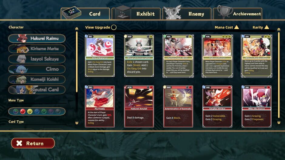 Touhou: Lost Branch of Legend Screenshot