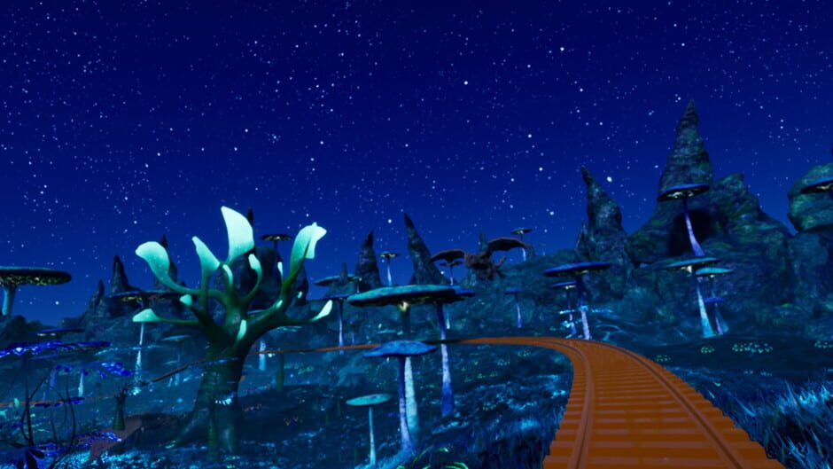 สกรีนช็อตจาก VR Jurassic island roller coaster (รูปที่ 4)